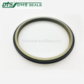 bronze PTFE wiper seal for hydraulic cylinder sealing GSZ